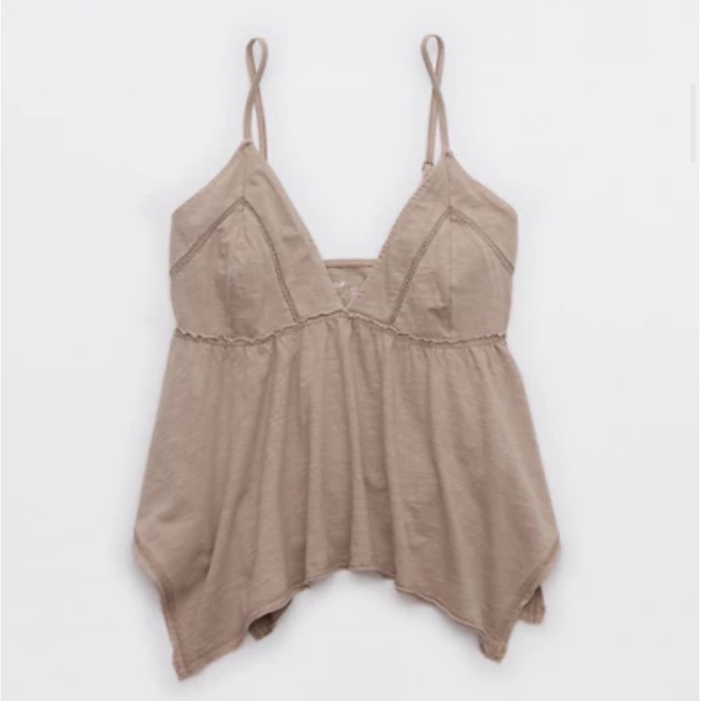 NWOT Aerie Beautiful Nights Babydoll Tank Top